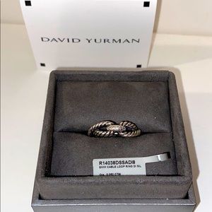 8mm David Yurman Cable loop ring